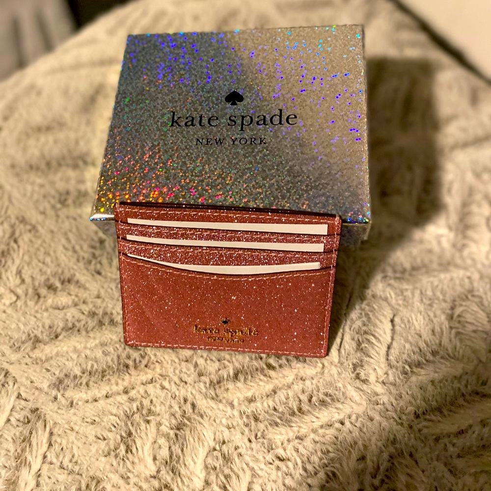 NWT  Pink Lola Kate Spade Card holder